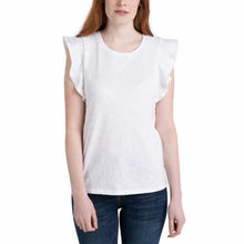 Load image into Gallery viewer, Ecothreads Women&#39;s 2-pack Flutter Sleeve Soft Organic Cotton Tee Top
