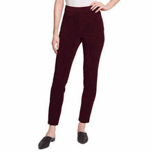 Load image into Gallery viewer, Gloria Vanderbilt Pull on Skinny Knit Corduroy Mid Rise Pants
