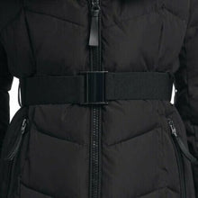 Load image into Gallery viewer, Calvin Klein Faux Fur-Trim Belted Quilted Parka Coat Jacket
