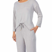 Load image into Gallery viewer, Midnight Carole Hochman Ladies&#39; Ribbed 2-piece Lounge Set
