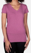 Load image into Gallery viewer, Kirkland Signature Women&#39;s V-Neck  Pima Cotton T-Shirt
