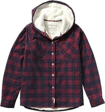 Load image into Gallery viewer, Soho Threads Ladies&#39; Corduroy Hooded Shirt Jacket
