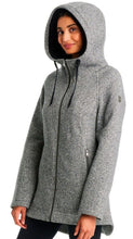 Load image into Gallery viewer, 1 Madison Expedition Ladies&#39; Knit Jacket Sherpa Lined Hood
