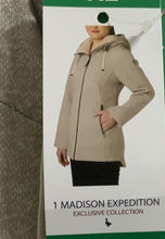 Load image into Gallery viewer, 1 Madison Expedition Ladies&#39; Knit Jacket Sherpa Lined Hood
