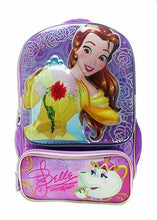 Load image into Gallery viewer, Disney Princess Belle 3D Molded 16 inch Backpack
