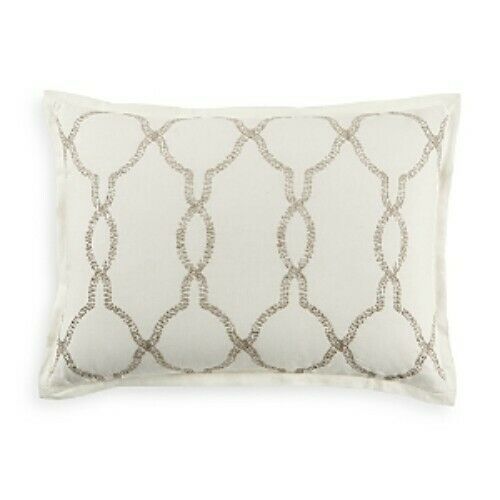 Hudson Park Collection Seed Stitch Trellis Standard Sham