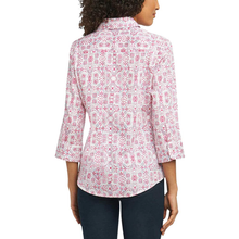 Load image into Gallery viewer, Foxcroft NYC Women&#39;s Pinpoint Non-Iron Stretch Poplin Shirt
