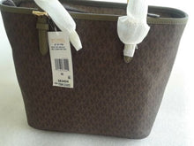 Load image into Gallery viewer, Michael Kors Jet Set Medium Top Zip Snap Pocket Tote NWT
