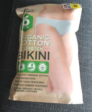 Load image into Gallery viewer, Felina Ladies&#39; Organic Cotton Stretch Bikini 6 Pack
