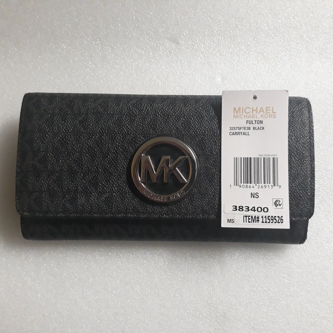 Michael Kors Fulton Signature Carryall Wallet New with Tag