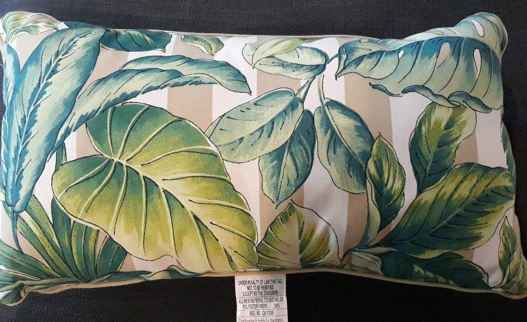 Tropical Banana Leaves Indoor Outdoor Rectangular 23