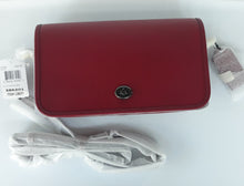 Load image into Gallery viewer, Coach #57325 Glovetan Turnlock Crossbody Dark Cherry NWT
