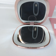 Load image into Gallery viewer, Fancii Compact Makeup Mirror with Natural LED Lights, 1x/ 10x Magnifying Used
