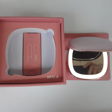 Load image into Gallery viewer, Fancii Compact Makeup Mirror with Natural LED Lights, 1x/ 10x Magnifying Used
