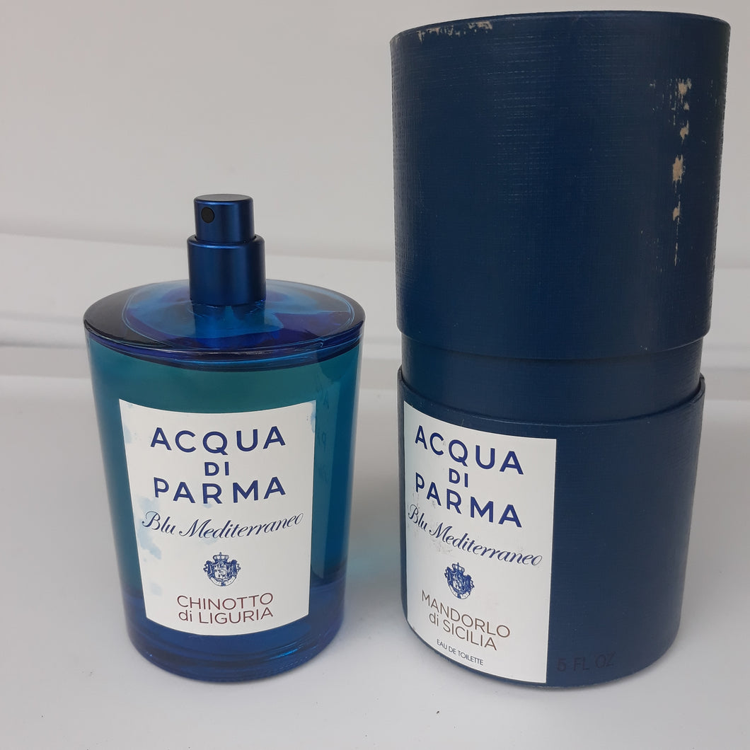 Acqua Di Parma Blue Mediterraneo EAU De Toilette 5oz Distressed Box