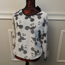 Load image into Gallery viewer, Disney Womens Fleece  Mickey Mouse Pajama Top Small
