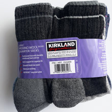 Load image into Gallery viewer, Kirkland Signature Ladies Merino wool blend socks 6 pack shoesize 5-10
