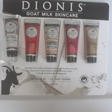 Load image into Gallery viewer, OpenedBox DIONIS Goat Milk Hand Cream, 1.0 oz, 5-pack
