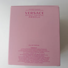 Load image into Gallery viewer, 80% Full, Versace Bright Crystal Absolu 3oz Women&#39;s Eau de Parfum
