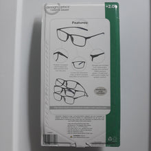 Load image into Gallery viewer, Design Optics by Foster Grant Full Frame Lightweight Plastic Reading Glasses 3 Pack
