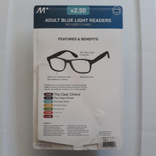 Load image into Gallery viewer, M+ Blue Light Protection Reading Glasses 2 Pack
