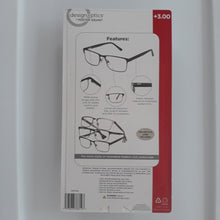 Load image into Gallery viewer, Design Optics by Foster Grant Full Frame Metal Reading Glasses 3 Pack
