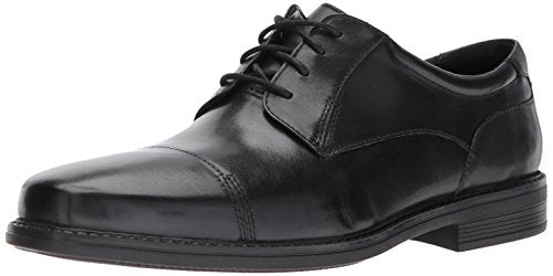 Bostonian Men's Wenham Cap Oxford, Black, 11.5 M US