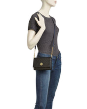 Load image into Gallery viewer, Tory Burch Georgia Turn-lock Mini Crossbody Shoulder Bag Navy Blue and Gold
