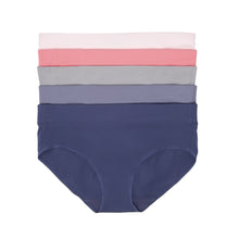Load image into Gallery viewer, Felina, 5-Pack Pima Cotton Wide Waistband Hipsters
