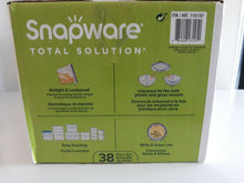 Load image into Gallery viewer, Snapware 38-piece Plastic Food Storage Set
