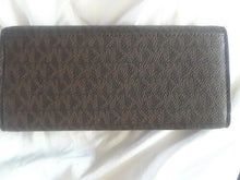 Load image into Gallery viewer, Michael Kors Fulton Flap Continental Wallet - Brown 32S7GFTE3B-200 New No Tag
