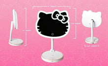 Load image into Gallery viewer, Hello Kitty LED Rechargeable Makeup Mirror
