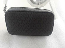 Load image into Gallery viewer, Michael Kors Jet Set Logo Black East West Crossbody Women&#39;s Purse #88 (2663)
