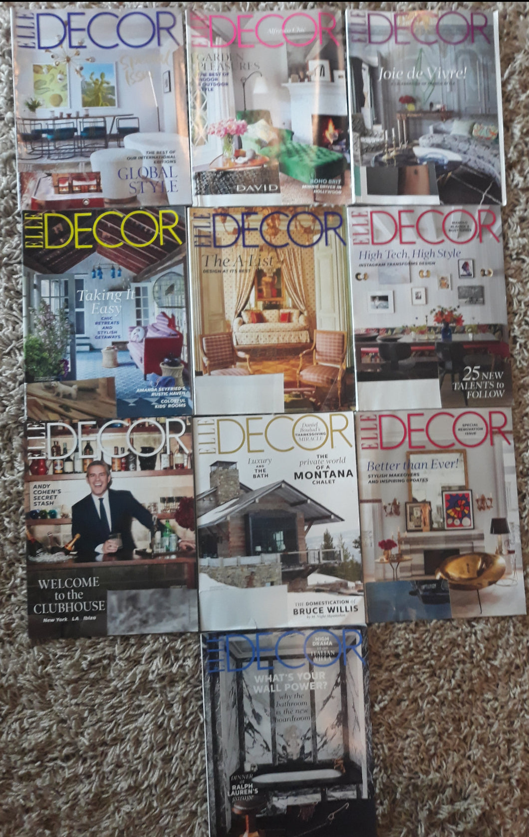 ELLE DECOR 10 Issue LOT 2017 Style Home Design lifestyle home trends
