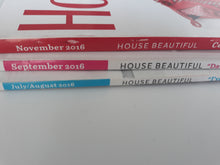 Load image into Gallery viewer, House Beautiful 2016 Lot of 3

