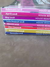 Load image into Gallery viewer, House Beautiful 2018 Lot of 8
