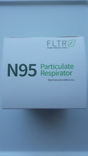 Load image into Gallery viewer, Pack of 20 FLTR NIOSH Certified N95 Respirator Face Mask
