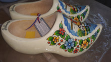 Load image into Gallery viewer, Dutch Wooden Shoes Clogs Made in Holland Size 34 US 4
