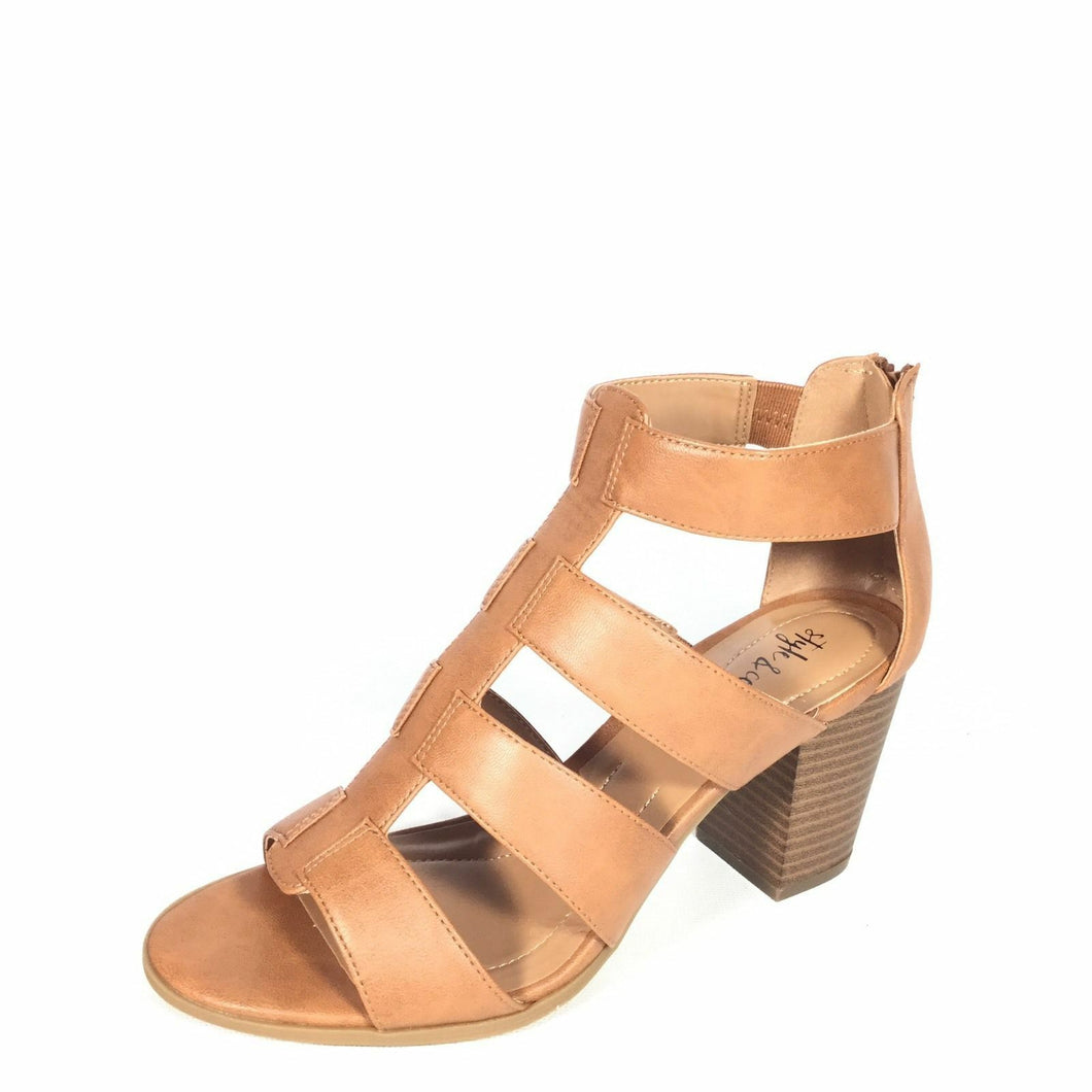 Style Co Janinaa Block-Heel women Sandals Coffee