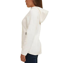 Load image into Gallery viewer, Andrew Marc Women&#39;s Full Zip Midweight Hooded Fleece Jacket M Ivory
