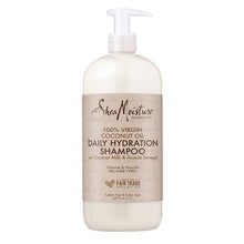 Load image into Gallery viewer, Shea Moisture 100% Virgin Coconut Oil Daily Hydration Shampoo, 34 fl oz
