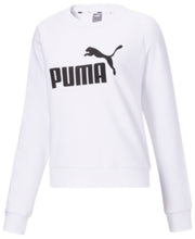 Load image into Gallery viewer, Puma Women&#39;s Logo Active Sweatshirt white Large
