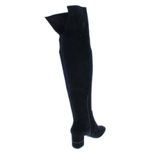 Load image into Gallery viewer, Alfani Women&#39;s Size 7M Step &#39;N Flex Novaa Over-The-Knee Boots Black Side Zipper
