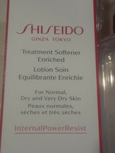 Load image into Gallery viewer, Shiseido Gimza Tokyo Treatment Softener Enriched. 5 Oz New Sealed
