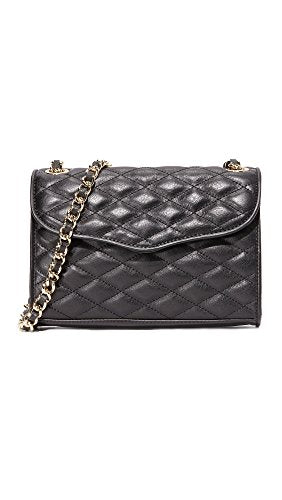 Rebecca Minkoff Women's Quilted Mini Affair Bag, Black, One Size