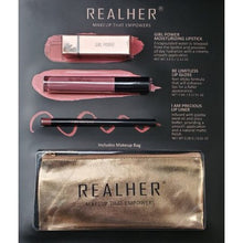 Load image into Gallery viewer, OpenBox Realher Be Yourself Be Realher Lipstick set
