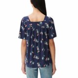Load image into Gallery viewer, Lucky Brand Women’s Square Neck Floral Short Sleeve Shirt Variety
