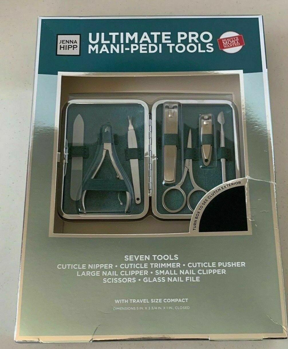 Jenna Hipp Ultimate Pro Mani-Pedi Tools Set, Pick your color