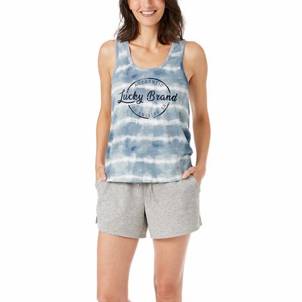 Lucky Brand Womens 3-piece Short Sleep Set