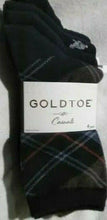Load image into Gallery viewer, Gold Toe Womens Rabbit Dots &amp; Madras Plaid Crew Socks 5890F 4 pack shoe Size 6-9
